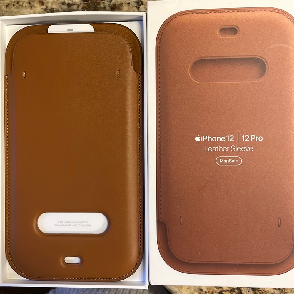 Leather Sleeve for iPhone 12| 12pro